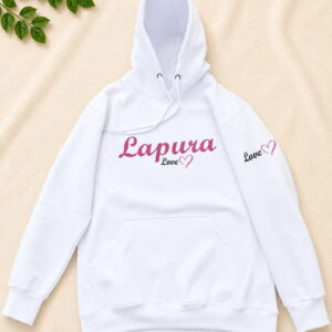 Cloud-Knit Tracksuit in Pearl White