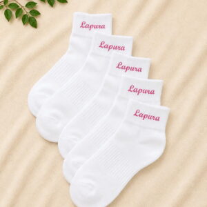 Cloud-Walk Ankle Sock in Resort White (5 pairs)