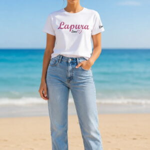 Signature Amour Tee in Resort White