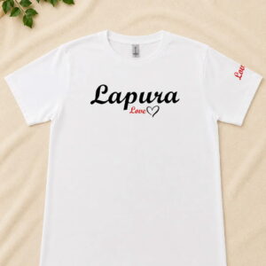 Amour Accent Tee in Resort White